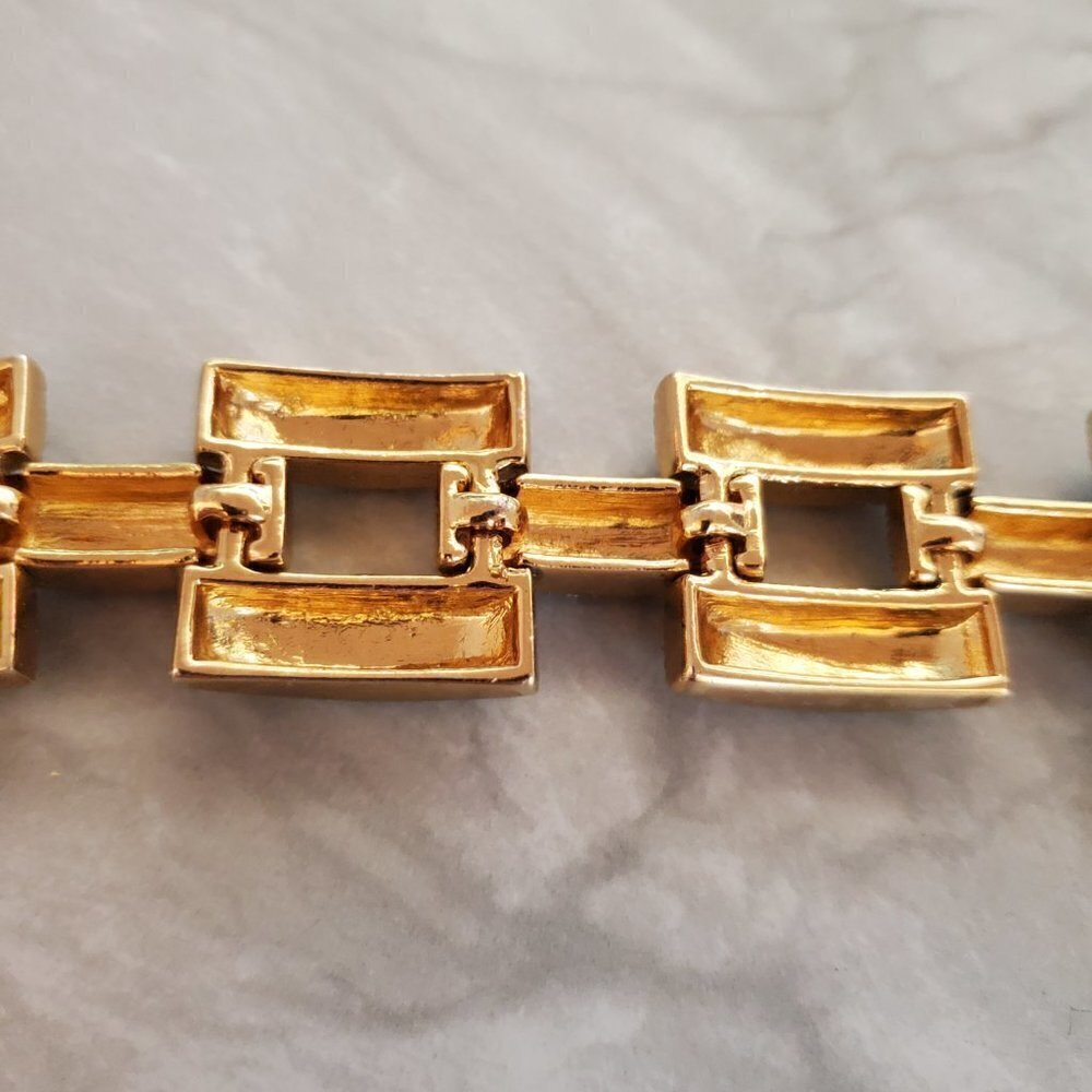 ✨ J.Crew Rhinestone Crystal Pave Link Statement Bracelet ✨ - Picture 13 of 15